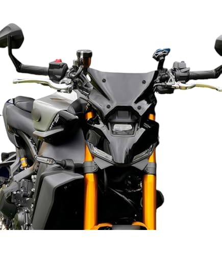 Amazon.com: Puig Naked New GEN.Windshield Touring Yamaha FZ-09 17